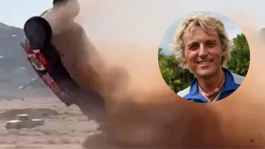 Jesús Calleja sufre un fuerte accidente en la quinta etapa del Rally Dakar y abandona la carrera
