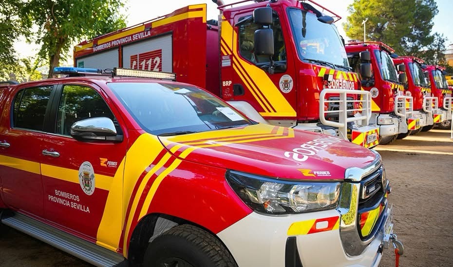 Fallece un hombre tras el incendio de una vivienda en Brenes, Sevilla