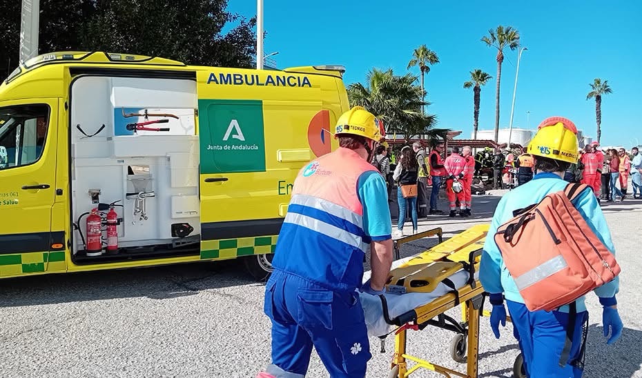 Herido por quemaduras un trabajador al reventar una tubería de vapor en un hotel de Torremolinos