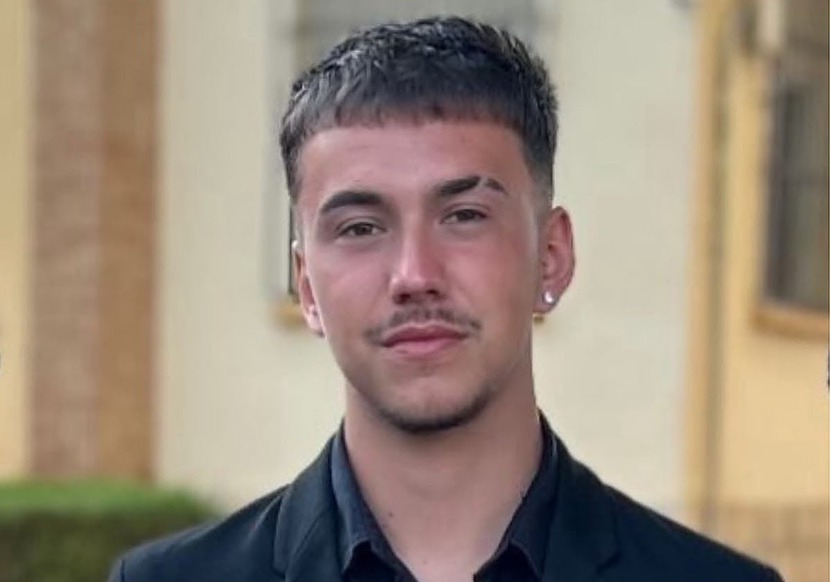 David Reina, el joven malagueño de 22 años y técnico de Renfe, desaparecido tras el accidente ferroviario de Urda