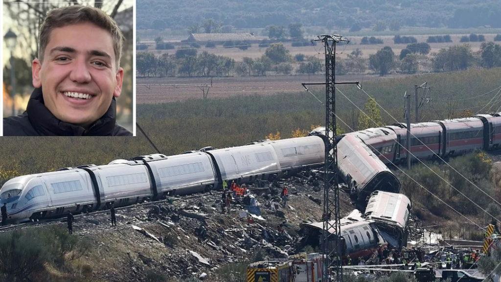 Identifican a David Martínez Méndez, el joven madrileño de 25 años fallecido en el accidente ferroviario de Urda