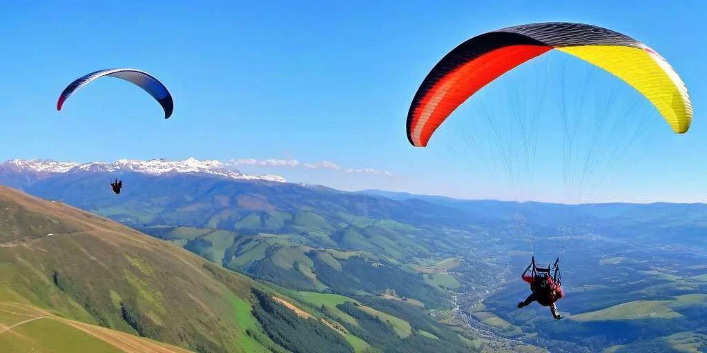 Mueren dos parapentistas tras chocar en Algodonales, en la Sierra de Cádiz